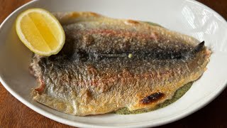 Broiled Butterflied Seatopia Rainbow Trout with Roasted Poblano amp Nori Anchovy Sauce Recipe [upl. by Bixby]