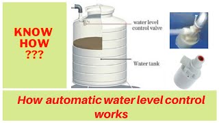 Automatic Water Level Control Valve Economic Alternative for Traditional Float Valves to Save Water [upl. by Peadar]