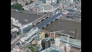 Renovation of Blackfriars Bridge and Station 2009  2013 [upl. by Nitsew]