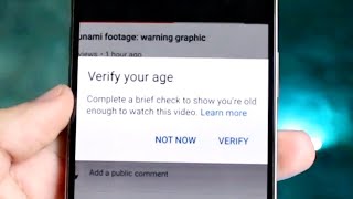 How To FIX YouTube Asking To Verify Age [upl. by Bondy]