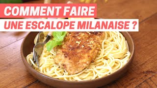 Comment faire une escalope milanaise [upl. by Nofets258]