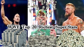 WWE Top 20 Richest Wrestlers in 2023 [upl. by Undry258]