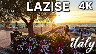 LAZISE  Lake Garda  Complete Tour 4K  Lago di Garda 2023  Italy [upl. by Peednama487]