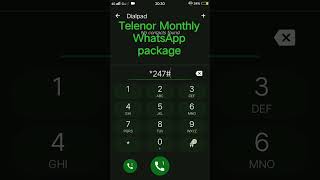 Telenor Monthly WhatsApp package [upl. by Jeramie275]