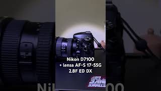 Lensa Nikon AFS 1755mm F28 eith body D7100 [upl. by Figge]