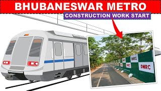 Bhubaneswar Metro rail project update  Cuttack to Bhubaneswar Metro  Papa Construction [upl. by Nomyar428]