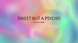 Sweet but Psycho by Ava Max  Easy chords and lyrics  CAPO 1ST FRET [upl. by Faux]