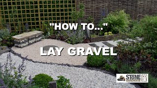 How To Lay Your Gravel [upl. by Brass842]