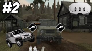 3 места один Скаут №2  MudRunner VR Rus  Quest 3 [upl. by Eerised]