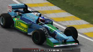 50 anos Gp do BRASIL  1994  Benetton B194Ford V8  MSchumacher  TvCam [upl. by Markus832]