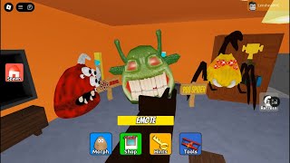 New update 14 Pou morph new character Pou spidermanPou train Genius Pou and many more in Roblox [upl. by Atihana]