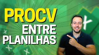 Procv Entre Duas Planilhas no Excel  Puxar Informação de uma Planilha para Outra [upl. by Razaele]