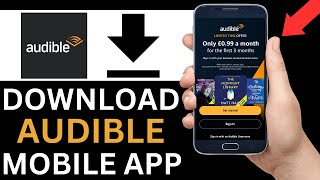 How To Download Audible App On Mobile Phone Step By Step [upl. by Orian]