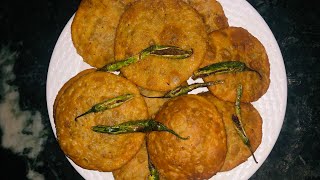 Khasta Kachori Recipe  Crispy Moong urad dal Recipe  khasta kachori restaurant style [upl. by Hagood]