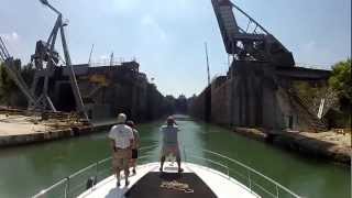 Welland Canal and Detroit River Timelapse [upl. by Yeorgi]