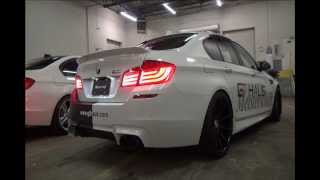 BMW F10 M5 2013  Meisterschaft GTC EV control Catback exhaust system Demonstration [upl. by Todd]