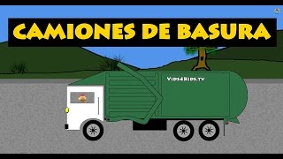 Vids4Ninos  Aprende a contar los camiones de basura [upl. by Suravart]