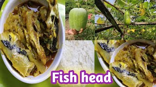 Nog ni Khaklu by Aah Bokhorok Songmanikatla fish head recipeFish recipe chameli recipes 👩‍🍳 [upl. by Tekcirk33]