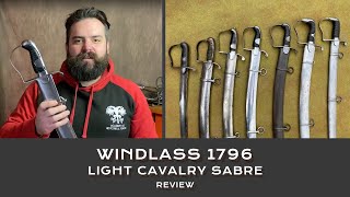 Windlass 1796 Light Cavalry Sabre  Sword Review [upl. by Gabe]