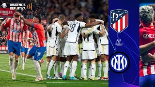 El Real Madrid MÁS LÍDER tras PINCHAZO del Girona  previa CHAMPIONS LEAGUE ¡Inter  Atleti 192 [upl. by Bernadene]