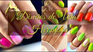 UÑAS DISEÑOS 2024  TENDENCIAS  IDEAS  UÑAS ELEGANTES [upl. by Alleahcim852]