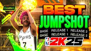 BEST JUMPSHOT FOR ALL BUILDS in NBA 2K25HIGHEST GREEN WINDOW 100 GREENLIGHT BEST JUMPSHOTS 2K25 [upl. by Retsbew]