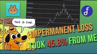 What Is Impermanent Loss amp How I Lost 458 of My Gains to It [upl. by Mosora351]