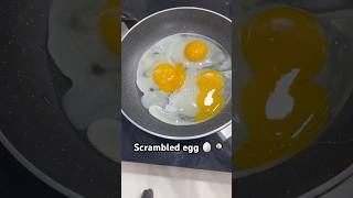 Easy breakfast  scrambled egg 🥚 🍳😋 eggfood easyrecipe manchulakshmi trending shorts yt [upl. by Kcire264]