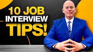 JOB INTERVIEW TIPS 10 TIPS FOR PASSING ANY JOB INTERVIEW [upl. by Valida986]