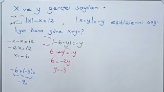 2024 ALES 1 MATEMATİK GERÇEL SAYI SORUSU VE DETAYLI ÇÖZÜMÜ [upl. by Aicitan]