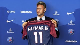 WORLDS MOST EXPENSIVE SHOCK TRANSFERS NEYMAR TO PSG [upl. by Macmullin]