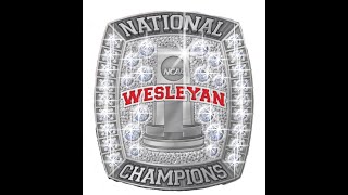 Wesleyan NCAA Mens Lacrosse Championship [upl. by Ahsinauq]