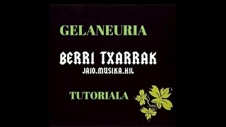 Gitarra tutoriala euskaraz 7 Berri TxarrakGelaneuria [upl. by Morry]