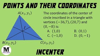 13  Points And Their Coordinates  Centroid of a Triangle  Worked Out Problem [upl. by Neellek]