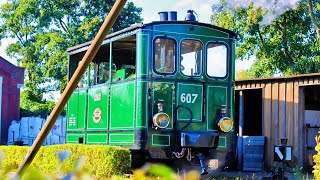 ZE 607 VRIJLAND  Stoomtrein Katwijk Leiden [upl. by Hourigan841]