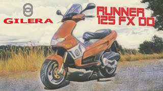 gilera Runner 125 FX DD  back on the road [upl. by Notecnirp]