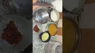 Vendaikai pulikolampu chavchav kottu mango thoviyalfood lunch shortsvideo [upl. by Name82]