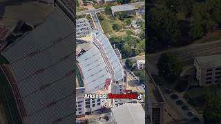 Razorback Stadium razorbacks arkansasrazorbacks collegefootball stadium arkansas sec [upl. by Ballou116]