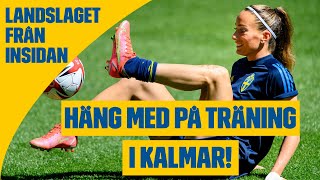 Landslaget från insidan Häng med på träning i Kalmar [upl. by Deenya]