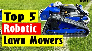 Best Lawn Mower Top 5 Best Robotic Lawn Mowers In 2024 [upl. by Hrutkay]