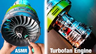 Building a Biggest Turbofan Engine Model Kit that you can Build  Speed Build [upl. by Scarlett]