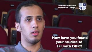 Saudi Student Testimonial Ahmed  PreMasters Programme  DIFC [upl. by Jr]