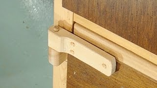 Making wooden hinges [upl. by Linden956]