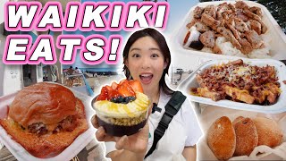 Where to Eat in Waikiki  Oahu Hawaii Low Key Spots all around Waikiki [upl. by Fiden]