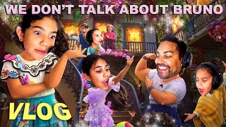 OUR FAMILY SINGS quotWE DONT TALK ABOUT BRUNOquot FROM DISNEYS ENCANTO  A FUN FAMILY VLOG [upl. by Ynaffyt]