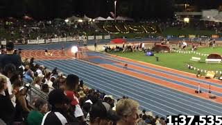 Girls 4x400m 3 Heats2018 TampF CIF CA State Prelims Results and Program in Description [upl. by Aneeled]