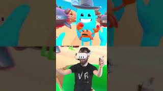 Cheating or healthy competition 🦀 SoulFoxGaming MetaQuestVR partygame vrgame multiplayer [upl. by Eendys9]