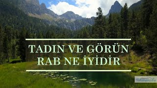 Tadın ve Görün Rab Ne İyidir  Türkçe Hristiyan ilahi [upl. by Aneerol920]