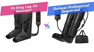 FIT KING vs QUINEAR Best Leg Massagers 💆‍♂️💪 [upl. by Nagap]