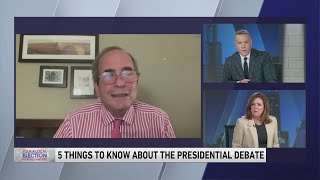 Jim Warren with presidential debate analysis [upl. by Park998]